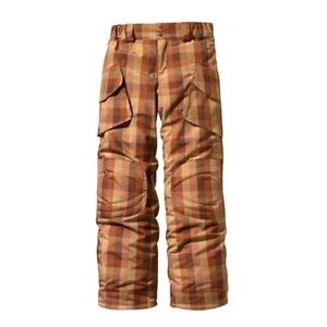 Patagonia Plaid Snow Bum Pants